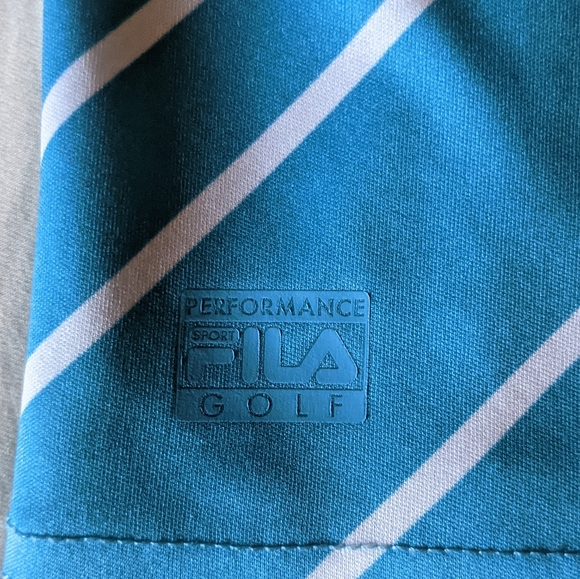 Performance FILA Sport Golf Polo Blue size Large - Picture 4 of 4